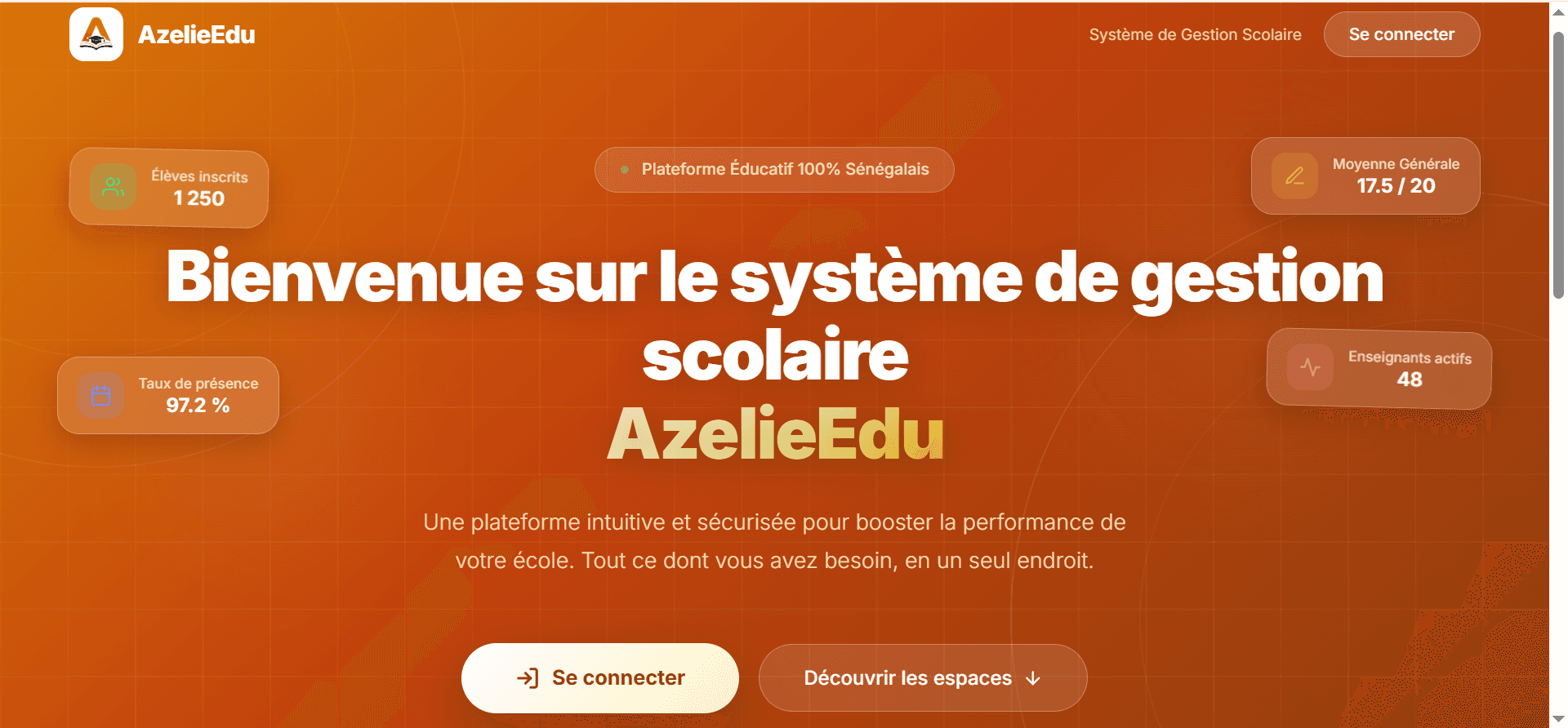 AzelieEdu — Plateforme de gestion scolaire